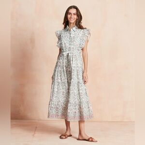 Ro’s Garden Ernestine Maxi Dress in Blumenau Pink